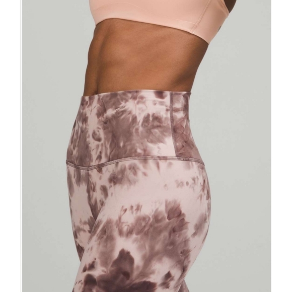 Lululemon Align High-Rise Leggings Diamond Dye Mink Bery Lunar Rock Shadow Grey - Picture 2 of 9